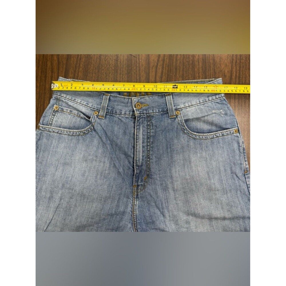 Levi's Light Blue Denim Men's Baggy Shorts Size 34 - Picture 5 of 12